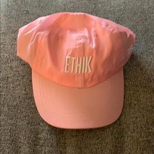 Pink hat